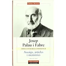 Amazonin Josep Palau I Fabre Books - 