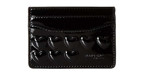 marc jacobs black card holder