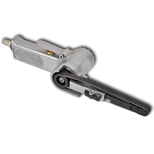 vidaXL Bandschleifer Druckluft Schleifer Bandschleifmaschine inkl. 3 Schleifbänder - 2