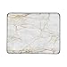 Produktbild WOCNEMP Marmor Goldene Textur Tragbare Und Faltbare Deckenmatte 60x78 Zoll Handliche Matte Für Camping Picknick Strand Indoor Outdoor Reise