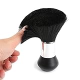 Neck Duster Brush Barbers Hair Cutting Salon Stylist Hairdressing Black New