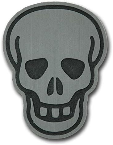 ToejamrStomp Pad - Large Skull - Gray