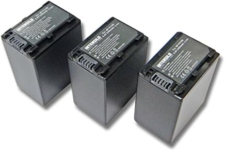 Variation of Silo Li-ion Battery 3300 mAh (8.4 V) for Sony Camcorder HDR-XR155E, XR500E XR500VE, XR520E Like Video Camera NP-FV100, NP-FV30, FV60.