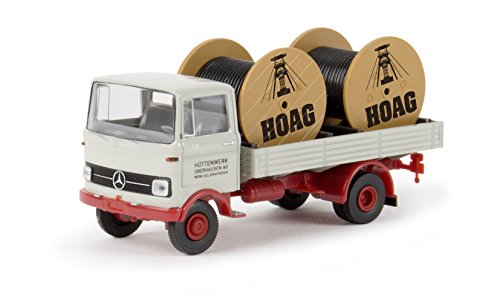 Preisvergleich Produktbild MB LP 608 mit Kabeltrommeln "HOAG" Brekina 48562