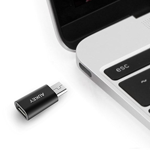 AUKEY USB C Adapter auf Micro USB für Samsung Galaxy S8 , Lumia 950 / 950XL , OnePlus 2 / 3 , Nexus 5X / 6P , Nokia N1 Tablet , usw. - 5