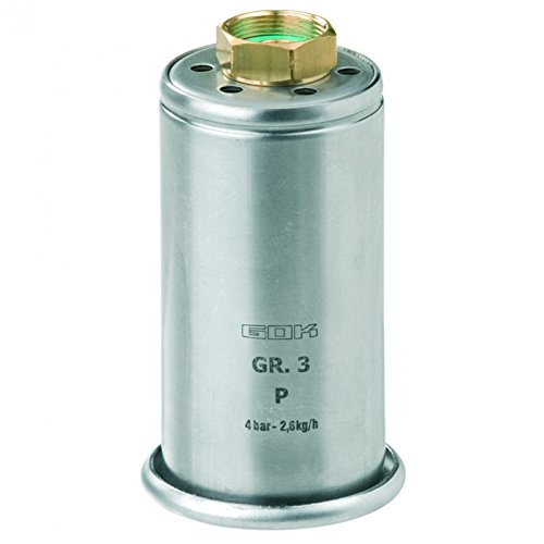 GOK Brennereinsatz Brennerkopf Edelstahl für Handbrenner, Durchmesser:Ø 35 mm - 2