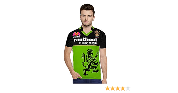 Buy rcb Green Jersey 2021 ipl (11-12 