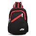 Produktbild HWJIANFENG Damen Herren Nylon Daypacks Backpack Rucksack Schulrucksack Brusttasche Schultertasche Brustbeutel Schule Uni Outdoor Freizeit Reise Sport 3L wasserdicht, Schwarz