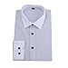 Produktbild Herren Hemd T-shirt,Dasongff Hemd Herren Freizeithemd Klassische Streifen Hemden Shirts Langarm Business formale Bluse Tops (43, Blau)