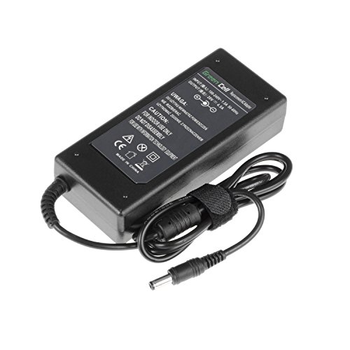 Green Cell® Lenovo ADP-90DD B Netzteil / Ladegerät inkl. Stromkabel für Fujitsu Notebook / Laptop (Ausgangsspannung: 20V 4.5A 90W, Steckermaße: 5.5-2.5mm) - 2