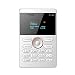 Produktbild Telefon GSM Mobiltelefon Unlock Phones Dual-SIM-Karten Mehrsprachige Vibration Slim Card Music Handy MP3-Wiedergabe, Video Player, GPRS, Speicherkartensteckplätze, UKW-Radio, Nachricht, Bluetooth (Weiß)