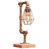 ◆ Eisenlampenschirm, schlichtes Design, mit Edison-Glühbirnen, die eine einzigartige Retro-Atmosphäre schaffen.