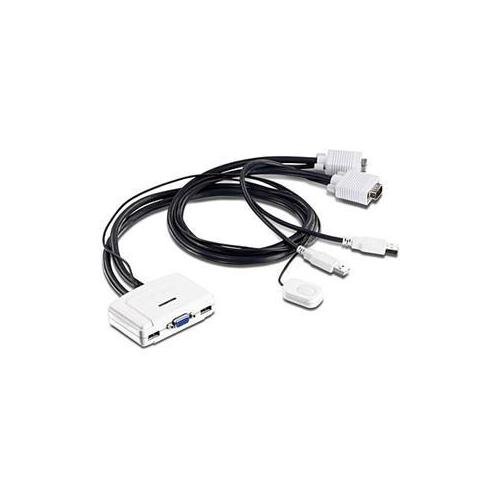 Preisvergleich Produktbild TRENDnet 2-Port USB KVM SWITCH