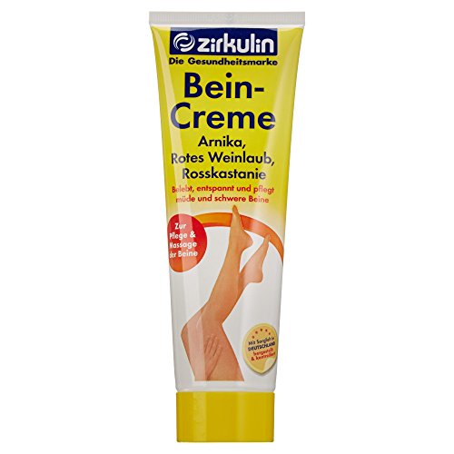 Preisvergleich Produktbild Zirkulin Naturheilmittel Bein-Creme mit Arnika, Rotem Weinlaub und Rosskastanie
