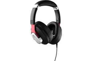 Austrian Audio Hi-X15 Kopfhörer, professionelle Headphones für Tonstudio, Proberaum oder täglichen Einsatz (ohrumschliessend, Memory-Foam-Ohrpolster, 3,5 mm Klinken-Anschluss), Schwarz/Rot