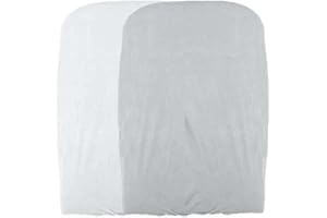 Domiva 1300594 Set mit 2 Wickelauflagenbezügen, 50 x 75 cm, Weiß/Perle