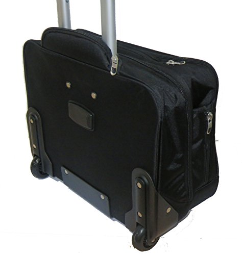 15.6″ Laptop Trolley Koffer Reisekoffer Handgepäck mit Notebookfach Vortasche - 4