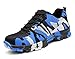 Price comparison product image Work Safety Shoes Men Steel Toe Construction Boots Women Protection Trainers for Military Police Road Workers Welder Platform Camouflage of Blue UK 5