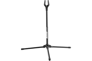BICASTER Archery Tripo Bow Stand Fiberglass Black
