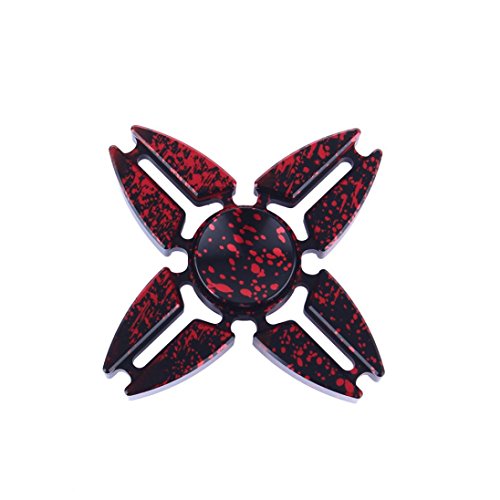 Hand Fidget Spinner,Omiky Camouflage Graffiti EDC Tri Fidget Spinner Finger Groy Toy for SBDX ADD ADHD Anxiety Autism Suffers (Red) Hand Fidget Spinner,Omiky Camouflage Graffiti EDC Tri Fidget Spinner Finger Groy Toy for SBDX ADD ADHD Anxiety Autism Suffers (Red)