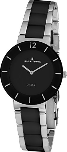 Jacques Lemans Damen-Armbanduhr Analog Quarz Edelstahl 41-3A Jacques Lemans Damen-Armbanduhr Analog Quarz Edelstahl 41-3A