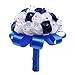 Produktbild TIREOW Blumenstrauß Romantische Hochzeit Bunte Künstliche Hochzeitsstrauß Rosen Seidenblumen Kunstblumen Blumen Brautstrauß der Braut (Blau)