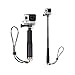 Produktbild Xpccj Selfie Stick für die Kamera, Hand Grip Wasserdicht Selfie Stick Ausziehbarer Teleskop Handstativ für GoPro Sport Kamera, Gold, Free Size