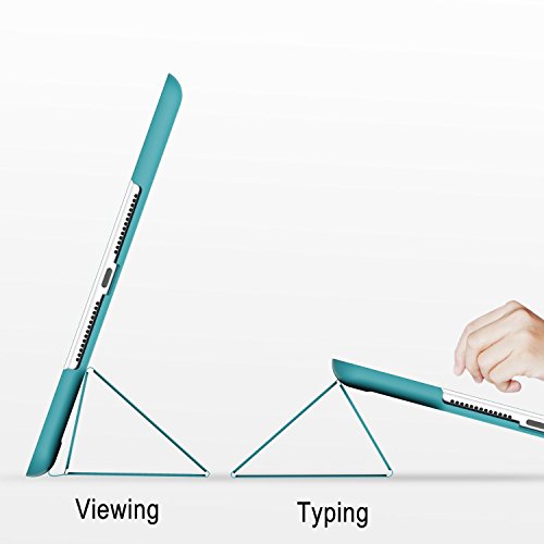 JETech Neu iPad 2017 iPad 9.7 Hülle Case Schutzhülle Tasche für Apple New iPad 2017 mit Leichte Ständer und Auto-Einschlaf/Aufwach (Blau) - 2
