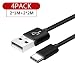 Produktbild Ladekabel für Sony Xperia XZ1 XZ2 XZ3 XZ X Compact Premium L1 L2 XA1 XA2 ultra Plus,LG G6 G5 SE G7 Thinq Q7 Q8 V30 V20,Xiaomi MI 5 6 8 A1 A2,Mix 2 2S,Max 2 3,USB Typ C Kabel,Fast Quick Charge 1M 2M