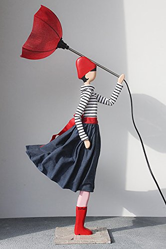 @@ SKITSO DESIGN LUXUS LAMPE Figur Nicoleta Leuchte mit Schirm