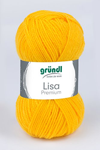 Gründl 760-24 Lisa Premium Wolle, Polyacryl, kieselgrau, 32 x 27 x 6 cm - 3