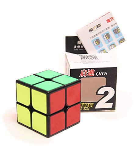 Preisvergleich Produktbild Magic Cube 2x2 Qiyi QIDI Speedcube by Yukub - Schwarz