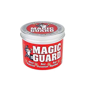 Magic Guard Best Wheel Wax Sealant & Protection for All Wheels Easy Removal of Brake Dust & Road Grime - Hydrophobic Acid, Corrosion & Moisture Resistant 4 oz