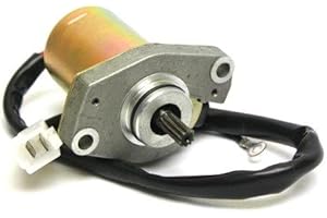 CITOMERX Démarreur/E & Starter avec Câble pour MINARELLI moteurs AC et LC, Aprilia Amico Scarabeo Sonic SR, Benelli 491 K2, Malaguti Ciak F10 12 15, MBK Booster Nitro, Rex, Yamaha Aerox Neos Jog