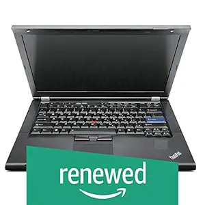 (Renewed) Lenovo Thinkpad Intel 2nd Gen Core i5 14-Inch (35.56 cms) 1366x768 Laptop (4 GB/500 GB/Windows 7/Intel Integrated Graphics/Black/2 Kg), T420-i5-4 GB-500 GB