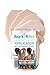 REPLACEMENT REFILL PADS for BACKBLISS back lotion applicators - 4 x HYGIENIC and WASHABLE velvet-like replacement pads - Each pad lasts for AGES - Easy to Fit - Great texture is GENTLE against your skin - Pads stay in tact when used and washed - Proven to be more effective than FOAM refill pads - ECONOMICAL - replace the pads not the applicator - Includes easy 'HOW-TO' INSTRUCTIONS for fitted - Made in England - 'Blissed-Out' 90 day guarantee