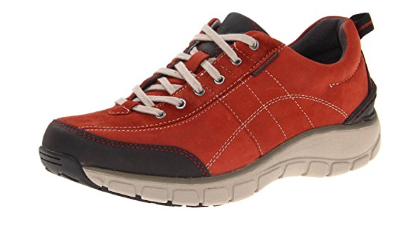 clarks wave trek red