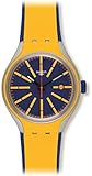 Swatch Unisex-Armbanduhr Analog Quarz Silikon YES4009