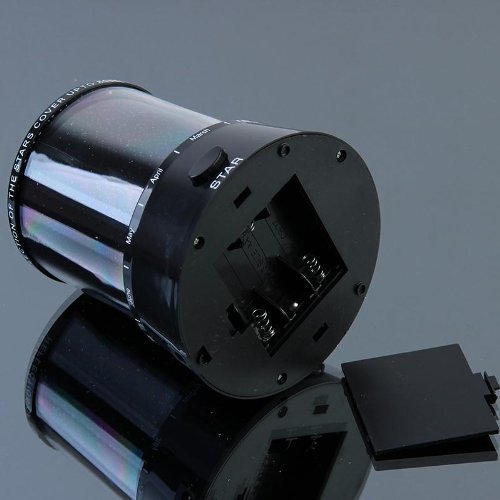 Uping LED Night Light Projector Lamp With Colorful Sky Star Scene, Bed Side Lamp With USB Cable - 6