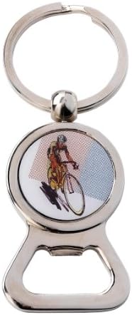 On Yer Bike Road Bike Keyring Coloured