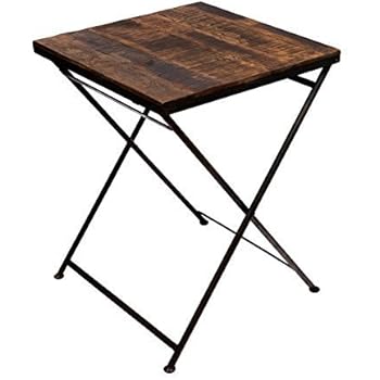 Brillibrum Design großer massiver Klapptisch aus Echtholz klappbarer