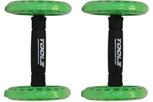 ‎TOOLZ TOOLZ Bauchroller mit Anti-Rutsch-Griffen – AB Roller für Bauchmuskeltraining – Core Trainer für Zuhause & Fitnessstudio – Zur Kräftigung von Rücken & Armen