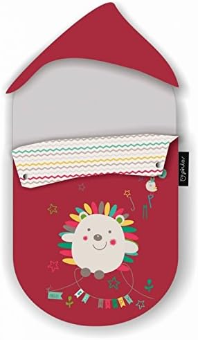 pirulos 39013510 – Group 0 Footmuff with ESPIN, Cotton, 51 x 64 cm, White and Linen