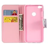 Felfy Leder Hülle für Huawei P8 Lite 2017,Huawei P8 Lite Tasche Schutzhülle,Huawei P8 Lite Brieftasche Wallet Retro Flip Bookstyle Bunt Muster Feder Schmetterling Campanula Löwenzahn Elegant Case [PU Leder + TPU Silikon Innere] Tasche Schale Magnetic Buckle Etui Lederhülle Handyhülle für Huawei P8 Lite 2017 [Löwenzahn] + 1x Silver Stylus+ 1x Bling Dust Plug[Farbe Random] - 2