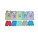 Toon Kids®Multicolor Cotton Night Dress/Casual Dress For Kids Round Neck(SIZE: 3 Months -1 Years) Pack Of 5 RS.399.00