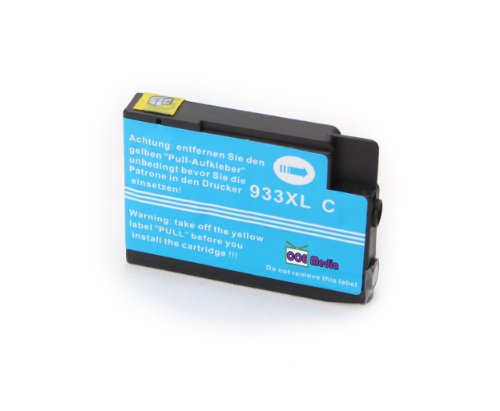 Tinte kompatibel zu HP 932XL / 933XL 4 Patronen im Multipack mit neustem Chip für HP OfficeJet 6100 6600 6700 ePrinter Plus All in One Premium Drucker - 3