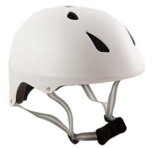 Sport DirectTM Bike BMX/Skateboard-Zyklus Fahrradhelm weiÃŸ 55-58 cm - 6