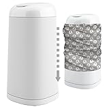 Angelcare® Dress-Up Starter-Set: Windeleimer + 2 Nachfüllkassette + Dress-Up Bezug Elephants - 4