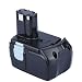 Produktbild FLOUREON 18V 3000mAh Li-lonen Akku für HITACHI BCL1815 BCL1830 EBM1830 327730 327731 (Schwarz)