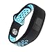 Produktbild Handschlaufe für Garmin Vivofit 3 Vivofit JR / JR2 Smart-Armband Universal-Komfortable Soft-Silikonersatz Atmungsaktives Sport-Uhrenarmband Verstellbares TPU-Sport-Zubehör-Armband-Dual-Farbe